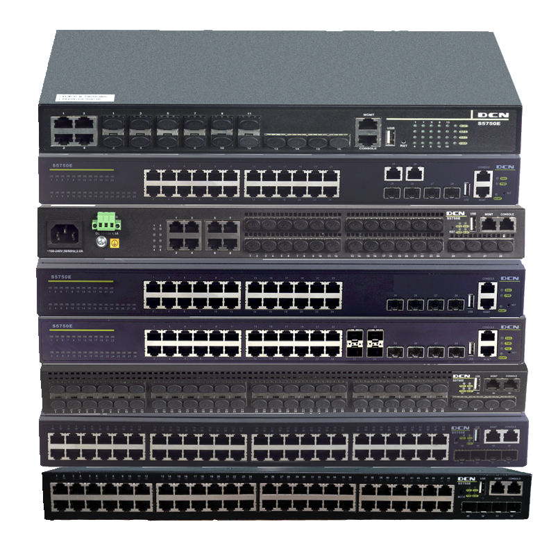 S5750E-28C-SI 绿色智能万兆安全汇聚接入交换机